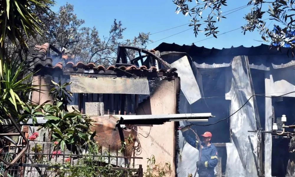 Κεφαλονιά: Φωτιά σε σπίτι από έκρηξη φιάλης υγραερίου